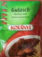 Mängden socker i Gulasch Gewürzmischung