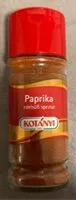 Mängden socker i Kotanyi Paprika