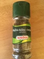 Mängden socker i Thymian