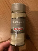 Mängden socker i Knoblauch granuliert