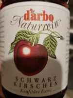 Mängden socker i Schwarze Kirschen