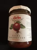 Mängden socker i Hagebutte fein Marmelade