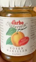 Mängden socker i Rosen Marillen Konfitüre