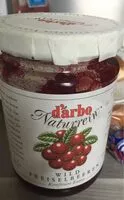 Mängden socker i Preiselbeeren Konfitüre