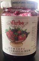 Mängden socker i Rumtopf mit Jamaica-Rum