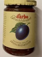 Mängden socker i Zwetschenröster