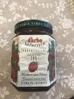 Mängden socker i Confiture de framboise