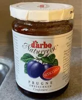 Mängden socker i Confettura di prugne