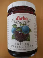 Mängden socker i Holler Zwetschken Konfitüre