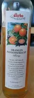 Mängden socker i Orangen Passionsfrucht Sirup