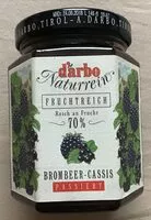 Mängden socker i Brombeer-Cassis