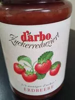 Mängden socker i Erdbeer 80 % Fruchtanteil
