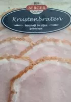 Mängden socker i Krustenbraten