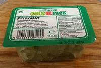 Mängden socker i Citronát
