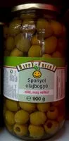 Mängden socker i Spanyol olajbogyó
