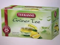Mängden socker i Teekanne Grüner Tee Zitrone