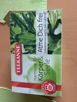 Mängden socker i Atme dich frei Kräutertee