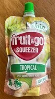 Mängden socker i Bio Fruit & Go Squeeze Tropical