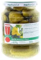 Mängden socker i Cornichons