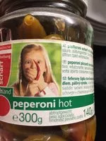 Mängden socker i Peperoni 300g