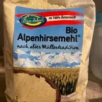 Mängden socker i Bio Alpenhirsemehl
