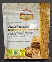 Mängden socker i Haselnussmehl