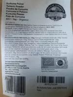 Mängden socker i Poudre de curcuma