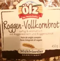 Mängden socker i Roggen vollkornbrot