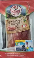 Mängden socker i Tiroler Speck Schinkenspeck