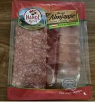 Mängden socker i Almjause (Almkantiling,Schopfspeck,Karreespeck)