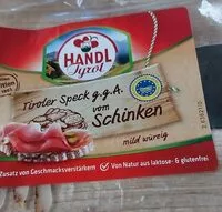 Mängden socker i Tiroler  Speck
