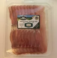 Mängden socker i Südtiroler speck alto Adige