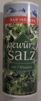 Mängden socker i Bad Ischler Gewürzsalz mit 7 Kräutern