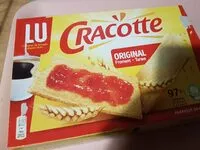 Mängden socker i Cracotte original tarwe