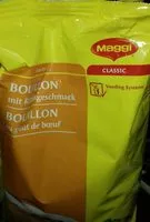 Mängden socker i Bouillon de boeuf