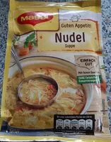 Mängden socker i Maggi Guten Appetit! Nudel Suppe
