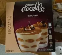 Mängden socker i Tiramisù