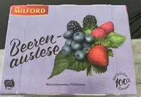 Mängden socker i Thé aux baies