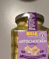 Mängden socker i Artischockenherzen in Olivenöl
