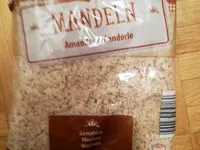 Mängden socker i Mandeln gerieben