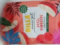 Mängden socker i Apfel Himbeere Obstmus