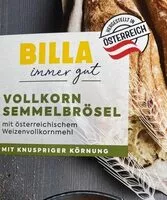 Mängden socker i Vollkorn Semmelbrösel
