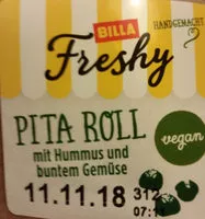 Socker och näringsämnen i Billa freshy