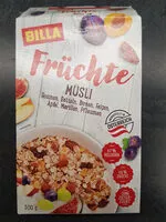 Mängden socker i Früchte Müsli
