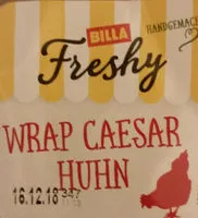 Mängden socker i Wrap Caesar Huhn