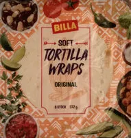 Mängden socker i Tortilla Wraps