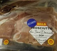 Mängden socker i prosciutto di San Daniele