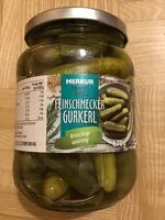 Mängden socker i Feinschmecker Gurkerl 670g, Merkur IG
