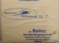 Mängden socker i Butter