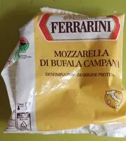 Mängden socker i Mozzarella di bufala campana